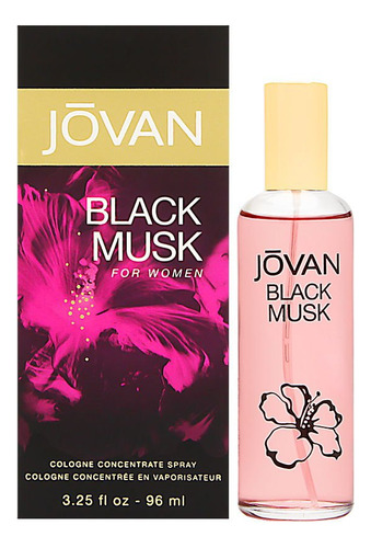 Perfume Jovan Black Musk Cologne Concentrate 100ml Para Mulh