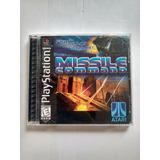 Missile Command Playstation 1 Original 