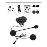 Auriculares Bt-12 Con Bluetooth Para Casco De Moto