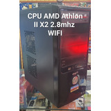 Cpu Amd Athlon Ii X2 2.8mhz 4gb 500hd Wifi 