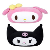 Roffatide Anime My Melody Kuromi Almohada Para El Cuello Del