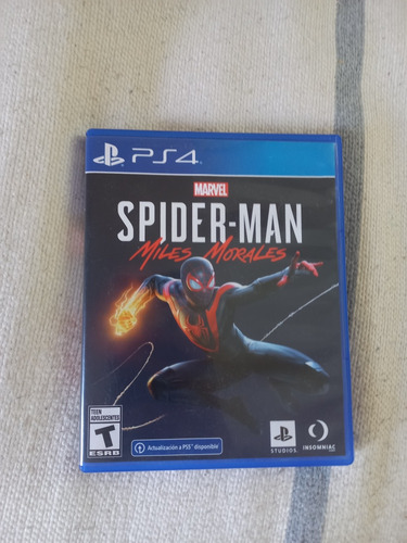 Spiderman Miles Morales Fisico Ps4