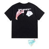  Playera Off White Deck Of Cards