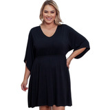 Vestido Roupas Femininas Plus Size Feminino Promoção Natal