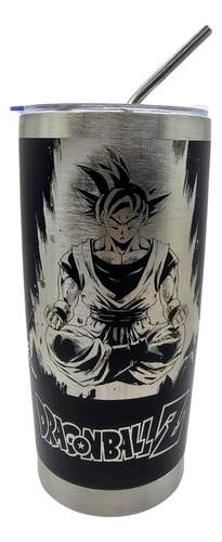 Termos Dragon Ball Goku Var Modelos Vaso 600ml Grabado Laser