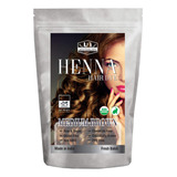 Tinte Orgnico Para El Cabello Con Henna De Color Marrn Medio