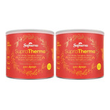 Chá Termogênico Solúvel Supra Thermo 200g C/ 2 Potes 