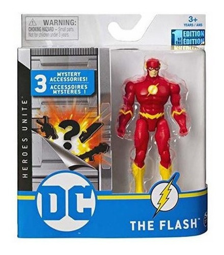 Dc Heroes Unite 2020 The Flash Figura De Accion De 4 Pulgad