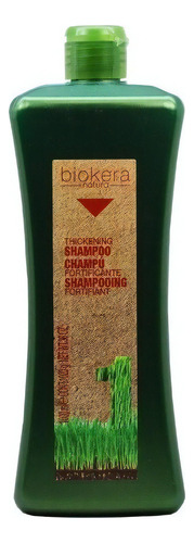 Salerm Biokera ® Shampoo Especifico Anti Caida 1000ml Regenera Detiene Caida Del Cabello Ginseng Y Ginkgo Biloba