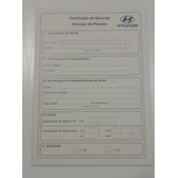 Manual De Garantia E Revisões Hyundai Azera/i30/ix35 Novo