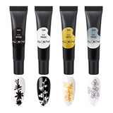 Esmalte Par Uñas Kads Nail Stamping Polish Gel Pack De 4 Co