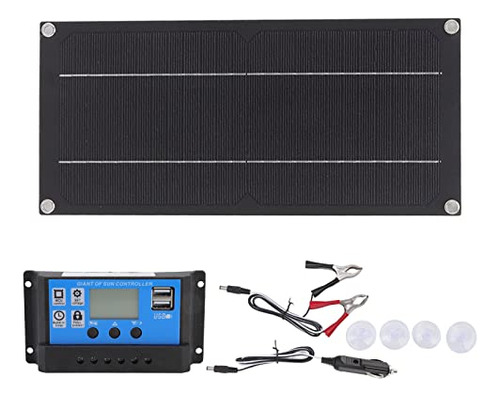 Kit Panel Solar 600w 18v Para Granjas Exterior