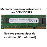 Memoria Servidor Micron Ddr3 1333 8gb 2rx8 Pc3-12800r