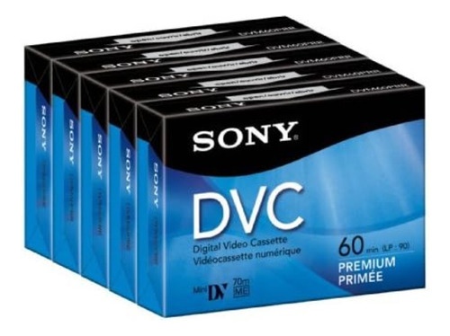 Cassettes Dvc Sony - Mini Dv 60 Min - Dvm60prr - Pack X 4