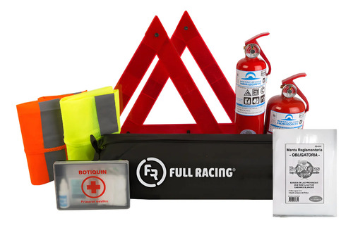 Kit De Emergencia Reglamentario Auto 6 En 1 Apto Vtv Ruta