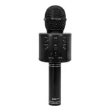 Micrófono Karaoke Prosound Mk004 Bluetooth Color Negro