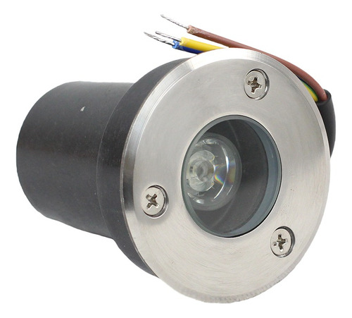 Balizador Spot Led Embutir Chao Piso Jardim 1w