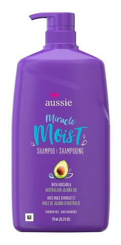 Shampoo Aussie Mega Moist 778 Ml