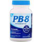 Pb8 Probiótico 14 Bilhões 120 Cáps Nutrition Now Importado