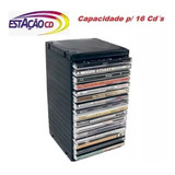 Porta Cd - Rack Newness Capacidade 16 Cd´s