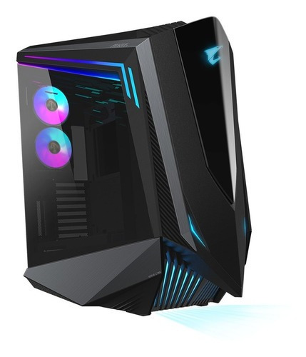 Gabinete Gamer Gigabyte Aorus Ac700g Glass E-atx Full Tower Color Negro