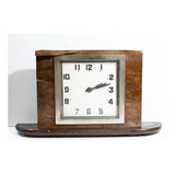 Reloj De Mesa Antiguo - Funcionando - Leer -