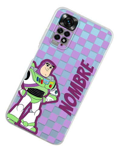 Funda Para Xiaomi Buzz Lightyear Personalizado Nombre