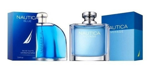 Paquete 2x1 Nautica Voyage + Blue Caballero Edt 100 Ml Spray