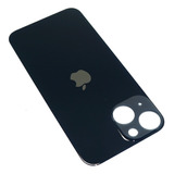 Refaccion Tapa Trasera Negro Cristal Para iPhone 13 Mini Adh