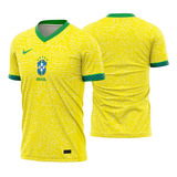 Arte Vetor Camisa Brasil Local 2024-2025