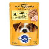 Alimento Pedigree Proteinas En Salsa Razas Pequeñas Para Perro Adulto De Raza Pequeña Sabor Pollo En Sobre De 100g