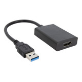 Cabo Adaptador Conversor Usb Para Hdmi Full Hd Notebook Pc