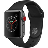 Apple Watch Series 3 (lte) Gris Espacial De 38 Mm 