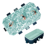 Piscina Grande Plegable Para Exteriores Portátil De 3 M