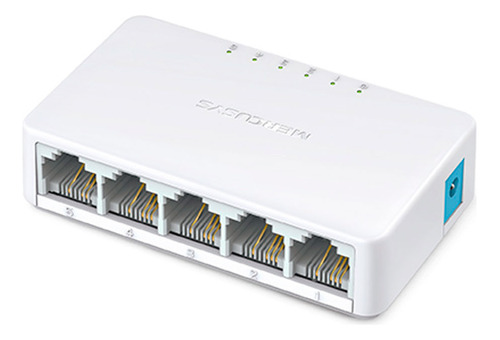 Switch De Escritorio 5 Puertos 10/100mbps Ms105 Mercusys