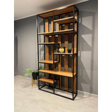 Divisor Ambiente Biblioteca Industrial Recibidor 90x30x200al