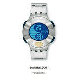 Swatch .beat Aluminium Double.dot (yks4000ag) (2001) Vintage