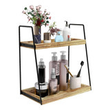 Organizador De Mostrador De Baño/cocina - Madera Marron