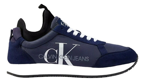 Tenis Calvin Klein Jeans Mod Jemmy Suede/nylon/neoprene C1