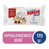 Jabon De Lavar  Popeye Bebe Hipoalergenico 170gr(4uni)super