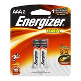 Par Bateria Pila Energizer Alcalina Aaa X2 Max Mayor Duracio