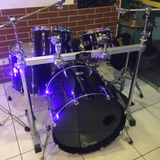 Bateria Pearl Session Studio - Profissional - Preto Piano