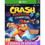 Crash Bandicoot 4 It's About Time Xbox One Series X|s Código