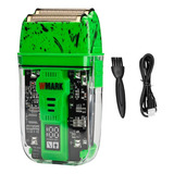 Maquina De Cabelo Shaver Wmark Ng 995 Finalizacao Verde