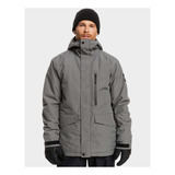 Campera Snow Quiksilver Mission Solid Impermeable 10k Hombre