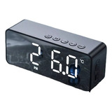 Reloj Despertador Digital Bocina Bluetooth Radio Fm
