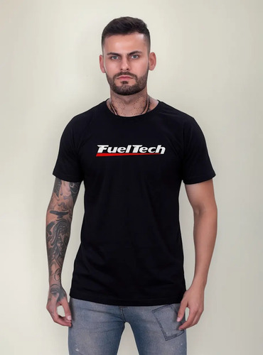 Camiseta Estampada Carro Camisa Fuel Turbina Mecanico Tech