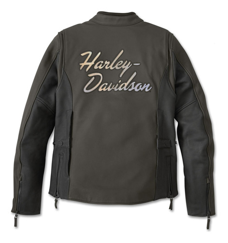Jaqueta De Couro Pilotagem Harley Davidson 98000-24vw