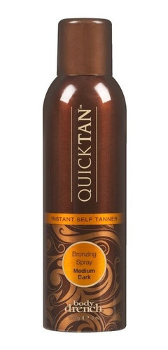 Bronceador En Spray Body Drench Quicktan Medium Dark 170 Gr