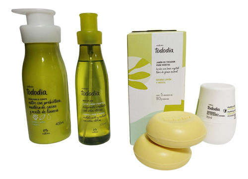 Natura Kit Limpieza, Protección, Hidratación Y Frescura 